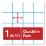 Universal Easel Pads/Flip Charts, Quadrille Rule (1 sq/in), 27 x 34, White, 50 Sheets, 2/Carton View Product Image