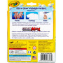 Crayola Ultra-Clean Washable Markers, Broad Bullet Tip, Assorted Colors, 8/Pack