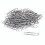 Universal Paper Clips, Jumbo, Smooth, Silver, 100 Clips/Box, 10 Boxes/Pack UNV72220