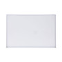 Universal Melamine Dry Erase Board with Aluminum Frame, 36 x 24, White Surface, Anodized Aluminum Frame (UNV43623) View Product Image