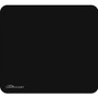 Compucessory Smooth Cloth Nonskid Mouse Pads - 9.50" Width x 8.50" Depth - Black - Rubber, Cloth
