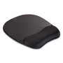 Fellowes Memory Foam Mouse Pad with Wrist Rest, 7.93 x 9.25, Black