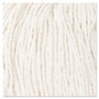 Boardwalk Cut-End Wet Mop Head, Rayon, No. 24, White