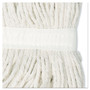 Boardwalk Cut-End Wet Mop Head, Rayon, No. 24, White