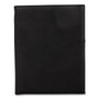Bond Street, Ltd. Faux-Leather Padfolio, 9 x 12 Pad, 9.75 x 12.5, Black