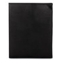 Bond Street, Ltd. Faux-Leather Padfolio, 9 x 12 Pad, 9.75 x 12.5, Black