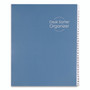 Smead Deluxe Expandable Indexed Desk File/Sorter, 31 Dividers, Date Index, Letter Size, Dark Blue Cover