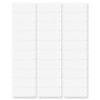 Business Source Multipurpose Address Labels - 1" Width x 2 5/8" Length - Permanent Adhesive - Laser, Inkjet - Bright White - 30 / Sheet