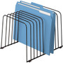 Fellowes Wire File Sorter - 11 Divider(s) - 8" Height x 9" Width x 11.38" Depth - Desktop - Black - Steel