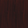 HON 10700 Series Full Left Pedestal Return, 48w x 24d x 29.5h, Mahogany