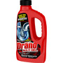 Drano Max Gel Clog Remover - Ready-To-Use - 32 fl oz (1 quart) - Corrosion Resistant, Phosphorous-free - Clear Bottle