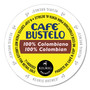 Caf Bustelo 100 Percent Colombian K-Cups, 24/Box