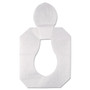 HOSPECO Health Gards Toilet Seat Covers, Half-Fold, 14.25 x 16.5, White, 250/Pack, 4 Packs/Carton (HOSHG1000) View Product Image