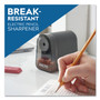 X-ACTO Model 19501 Mighty Mite Home Office Electric Pencil Sharpener, AC-Powered, 3.5 x 5.5 x 4.5, Black/Gray/Smoke