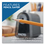 X-ACTO Model 19501 Mighty Mite Home Office Electric Pencil Sharpener, AC-Powered, 3.5 x 5.5 x 4.5, Black/Gray/Smoke
