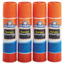 Elmer's Washable School Glue Sticks, 0.24 oz, Applies and Dries Clear, 4/Pack