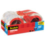 Scotch 3850 Heavy-Duty Packaging Tape with Dispenser, 3" Core, 1.88" x 54.6 yds, Clear, 4/Pack