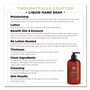 Soapbox Hand Soap, Vanilla and Lily Blossom Scent, 12 oz, 3/Box