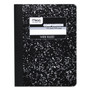 Mead Composition Book, Wide/Legal Rule, Black Cover, (100) 9.75 x 7.5 Sheets View Product Image