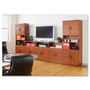 Alera Valencia Series Bookcase, Three-Shelf, 31.75w x 14d x 39.38h, Med Cherry