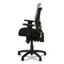 Alera Etros Series Mid-Back Multifunction with Seat Slide Chair, Supports Up to 275 lb, 17.83" to 21.45" Seat Height, Black (ALEET4217) View Product Image