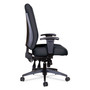 Alera Wrigley Series 24/7 High Performance High-Back Multifunction Task Chair, Supports 300 lb, 17.24" to 20.55" Seat, Black (ALEHPT4101) View Product Image