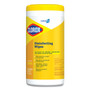 Clorox Disinfecting Wipes, 1-Ply, 7 x 8, Lemon Fresh, White, 75/Canister (CLO15948EA) View Product Image