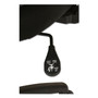 Alera Etros Series Mesh Mid-Back Petite Swivel/Tilt Chair, Supports Up to 275 lb, 17.71" to 21.65" Seat Height, Black
