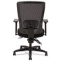 Alera Envy Series Mesh Mid-Back Multifunction Chair, Supports Up to 250 lb, 17" to 21.5" Seat Height, Black (ALENV42M14) View Product Image