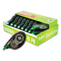 Tombow MONO Correction Tape, Gray/Clear Applicator, 0.17" x 394", White Tape, 10/Pack