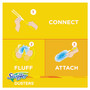 Swiffer Dusters Starter Kit, Dust Lock Fiber, 6" Handle, Blue/Yellow (PGC11804KT) View Product Image
