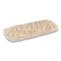 Coastwide Professional Cut-End Dust Mop Head, Cotton, 18 x 5, White View Product Image