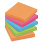Post-it Notes Super Sticky Pads in Energy Boost Collection Colors, Cabinet Pack, 3" x 3", 70 Sheets/Pad, 24 Pads/Pack