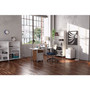 Union & Scale Essentials Laminate Bookcase, Five-Shelf, 35.8w x 14.9d x 72h, White