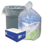 Ultra Plus Can Liners, 56 gal, 16 mic, 43" x 48", Natural, 20 Bags/Roll, 10 Rolls/Carton