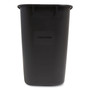 Coastwide Professional Open Top Indoor Trash Can, Plastic, 7 gal, Black View Product Image