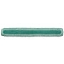 Rubbermaid Commercial HYGEN HYGEN Dust Mop Heads With Fringe, Green, 60 in., Microfiber, Cut-End (RCPQ460GRE) View Product Image