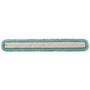 Rubbermaid Commercial HYGEN HYGEN Dust Mop Heads With Fringe, Green, 60 in., Microfiber, Cut-End (RCPQ460GRE) View Product Image