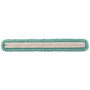 Rubbermaid Commercial HYGEN HYGEN Dust Mop Heads With Fringe, Green, 60 in., Microfiber, Cut-End