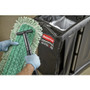 Rubbermaid Commercial HYGEN HYGEN Dust Mop Heads With Fringe, Green, 60 in., Microfiber, Cut-End