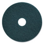 Coastwide Professional Cleaning Floor Pads, 17" Diameter, Blue, 5/Carton (CWZ663597) View Product Image