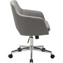 Lorell Resimercial Low-back Task Chair - 34.9" Height x 24.6" Width x 24.6" Depth