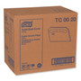 Tork Toilet Seat Cover, Half-Fold, 14.5 x 17, White, 250/Pack, 20 Packs/Carton