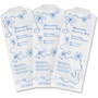 Necessities Courtesy Bags - 7.75" Length x 3" Width x 1.50" Depth - White - Paper - Disposal, Home, Restroom, Sanitary