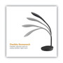 Bostitch Konnect Gooseneck Desk Lamp, Black