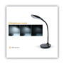 Bostitch Konnect Gooseneck Desk Lamp, Black