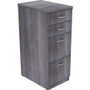 Lorell Relevance Series 4-Drawer File Cabinet - 40.4" Height x 15.5" Width x 23.6" Depth - 4 x File, Box Drawer(s) - Finish: Charcoal, Laminate