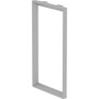 Lorell Side Leg Frame, f/Standing Height, 23-1/4"x40-3/8", Silver (LLR16209) View Product Image