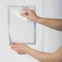 Durable DURAFRAME SUN Sign Holder, 8.5 x 11, Silver Frame, 2/Pack