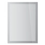 Durable DURAFRAME SUN Sign Holder, 8.5 x 11, Silver Frame, 2/Pack